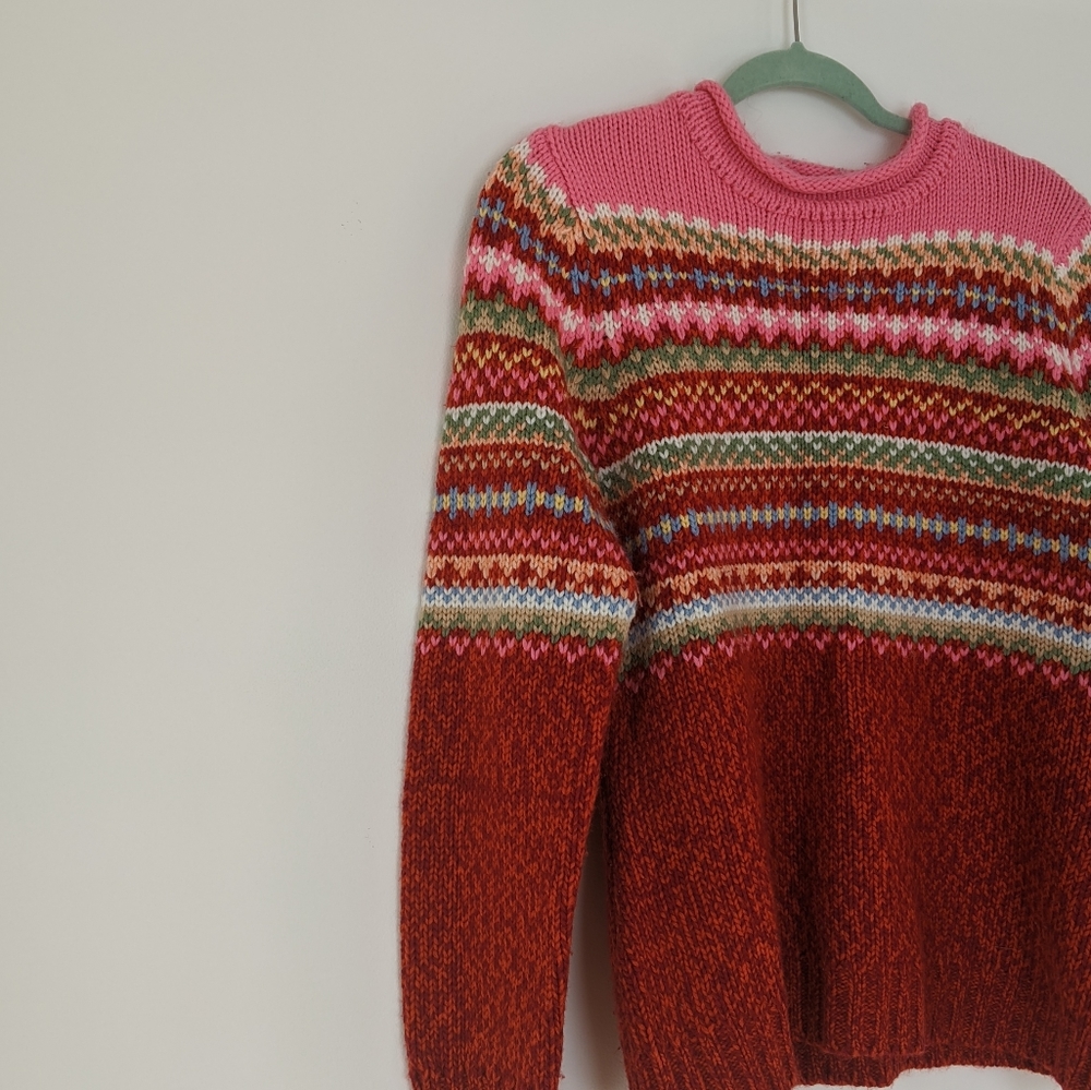 Vintage Style Knitted sweater - Picture 4 of 5